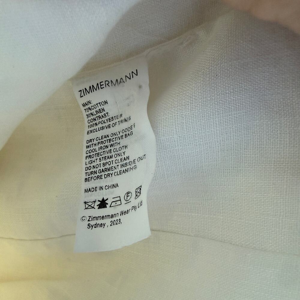 Zimmermann Tama Filigree Mini Dress - Picture 5 of 6